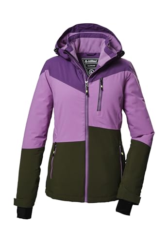 Killtec Damen Skijacke Funktionsjacke mit Kapuze KSW 197 WMN SKI JCKT wasserdicht, atmungsaktiv 00485-dunkelorchidee 40 von Killtec