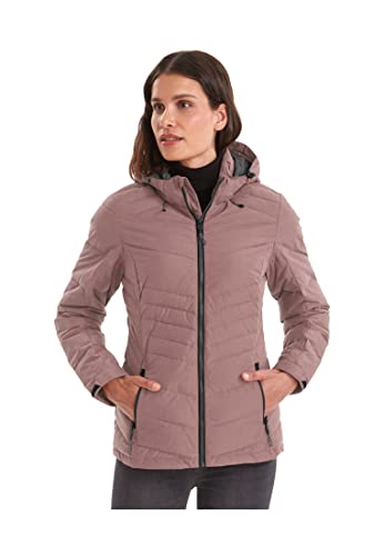 Killtec Damen Steppjacke Jacke in Daunenoptik mit abzippbarer Kapuze KOW 149 WMN QLTD JCKT wasserabweisend, atmungsaktiv, windabweisend 00523-malve 42 von Killtec