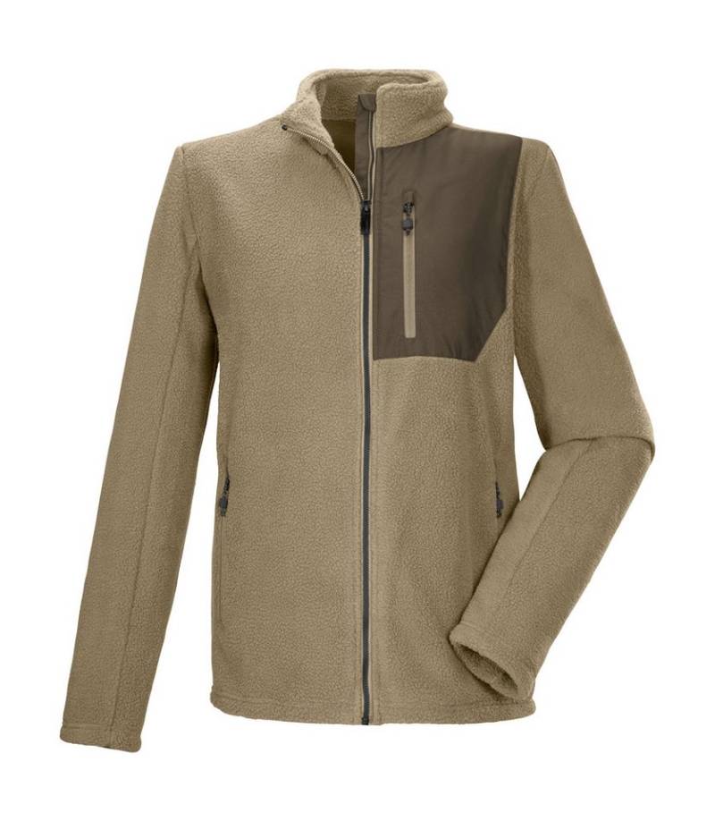Killtec Fleecejacke KOW 105 MN FLC JCKT Sherpa Fleecejacke: warm, bequem, Kinnschutz, verschließbare Taschen von Killtec