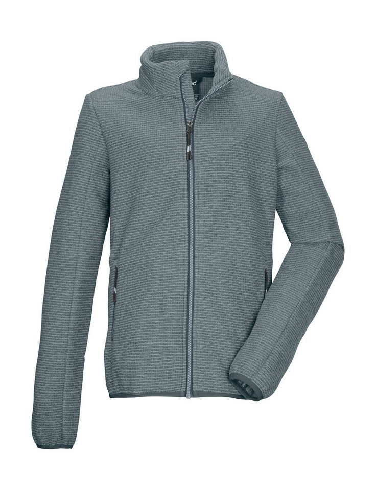 Killtec Fleecejacke KOW 215 GRLS KNTFLC JCKT Strickfleecejacke für Kids, Kinnschutz, Zipper-Taschen von Killtec