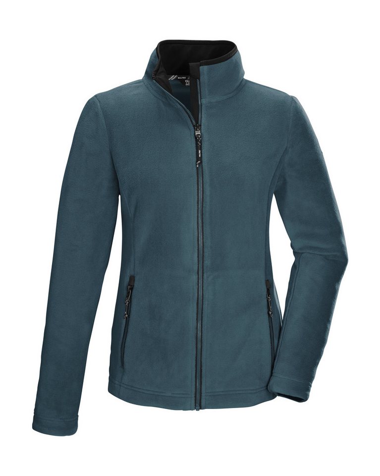 Killtec Fleecejacke KOW 3 WMN FLC JCKT Fleecejacke mit Stretch, Kinnschutz und verschließbaren Taschen von Killtec