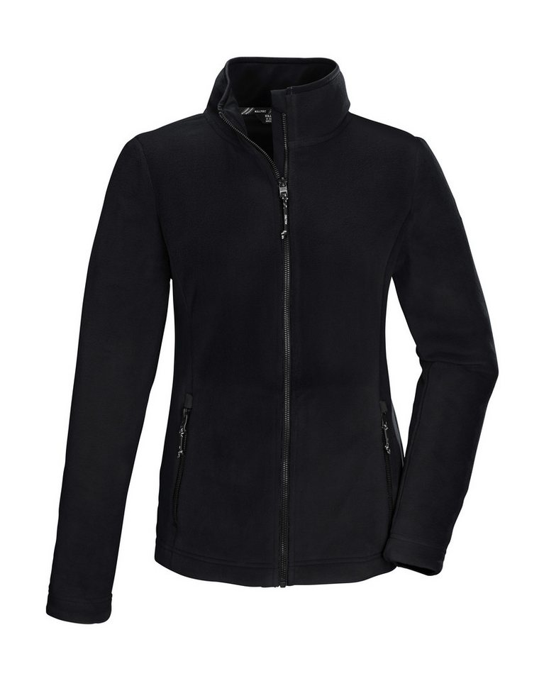 Killtec Fleecejacke KOW 3 WMN FLC JCKT Fleecejacke mit Stretch, Kinnschutz und verschließbaren Taschen von Killtec
