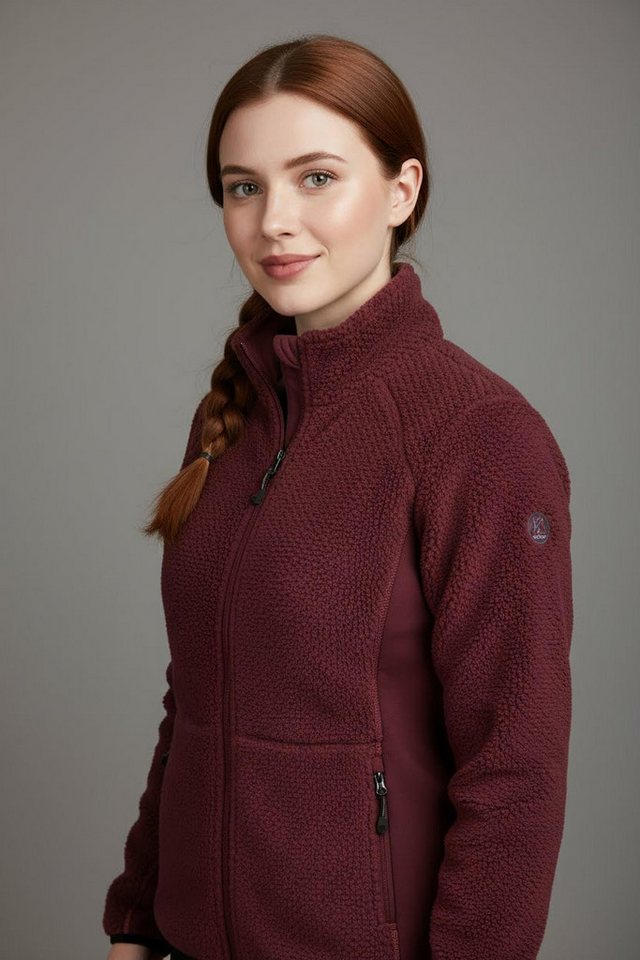 Killtec Fleecejacke KOW 6 WMN KNTFLC JCKT (1-St) wärmend & windabweisend, Übergangsjacke von Killtec