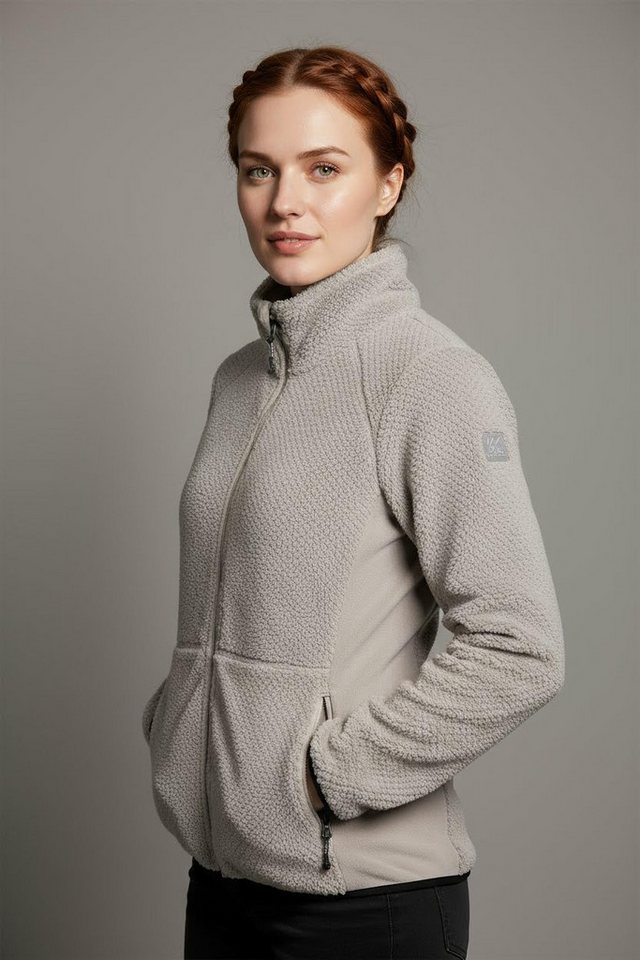 Killtec Fleecejacke KOW 6 WMN KNTFLC JCKT (1-St) wärmend & windabweisend, Übergangsjacke von Killtec