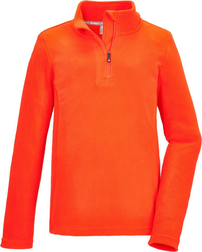 Killtec Fleecepullover KSW 184 BYS FLC SHRT dunkelorange von Killtec