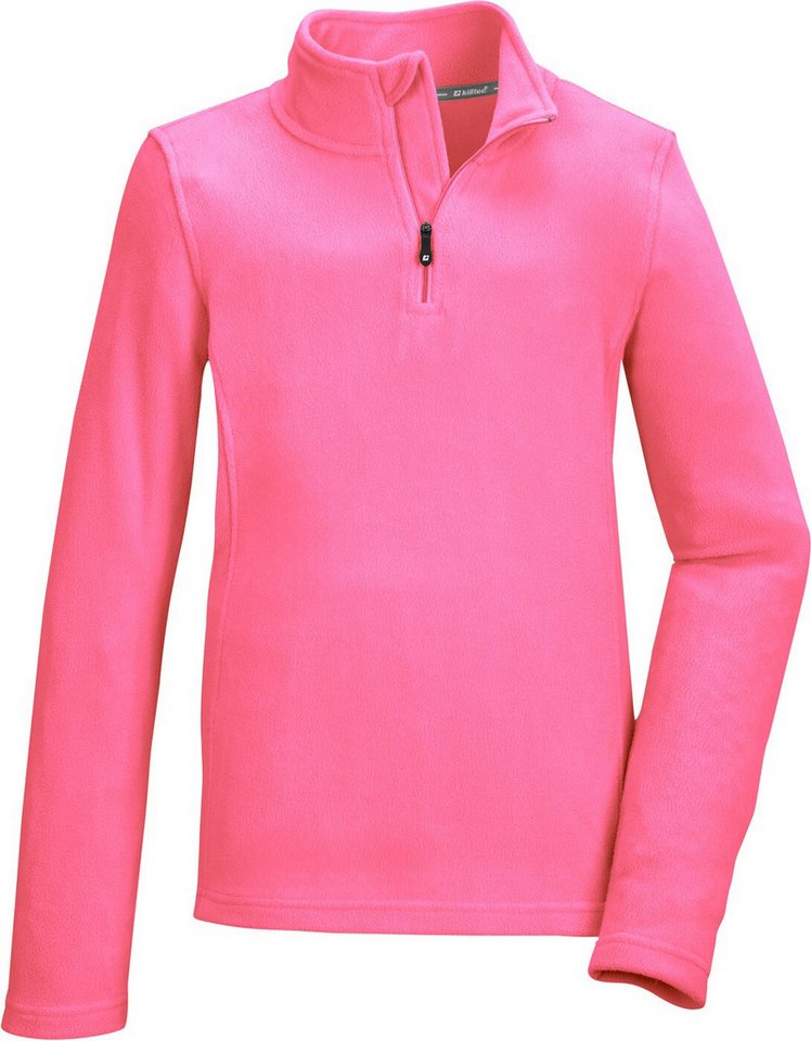 Killtec Fleeceshirt KILLTEC Kinder Shirt KSW 188 GRLS FLC SHIRT NEON PINK von Killtec
