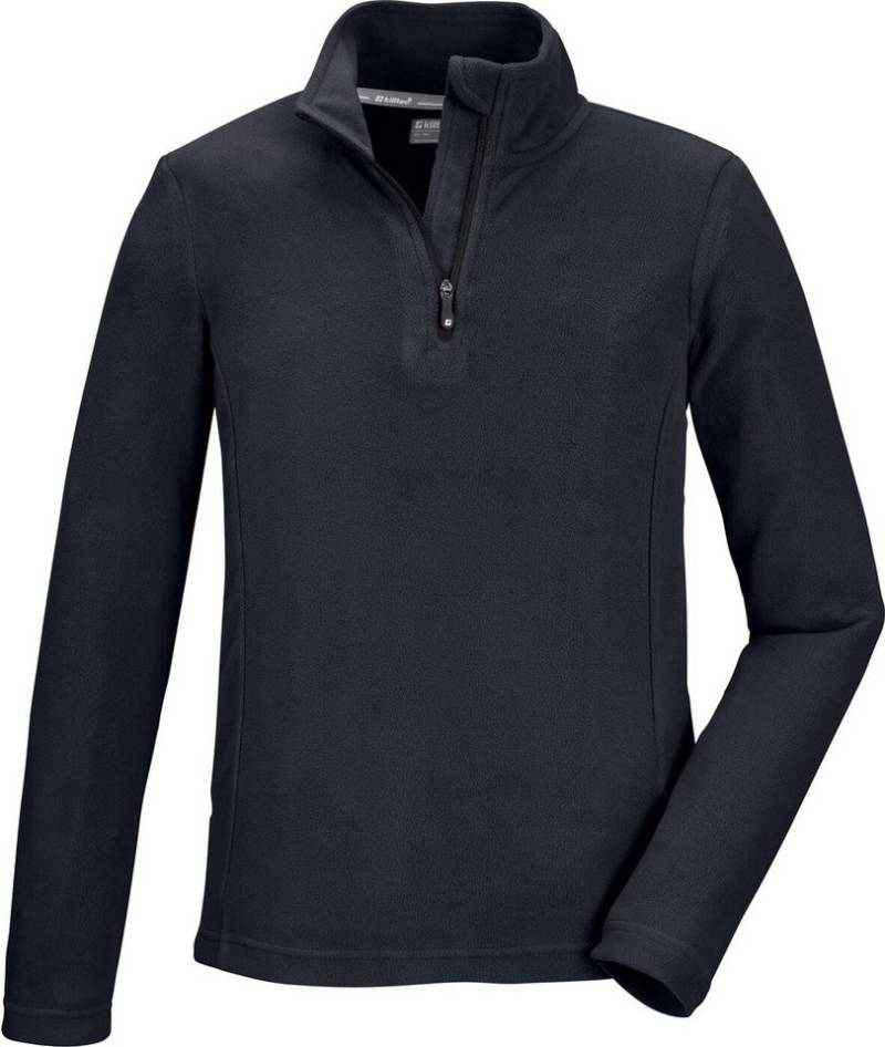 Killtec Fleeceshirt KSW 184 BYS FLC SHRT schwarz blau von Killtec