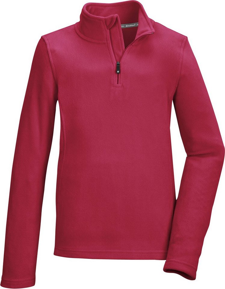 Killtec Fleeceshirt KSW 247 GRLS FLC SHRT dunkel himbeere von Killtec
