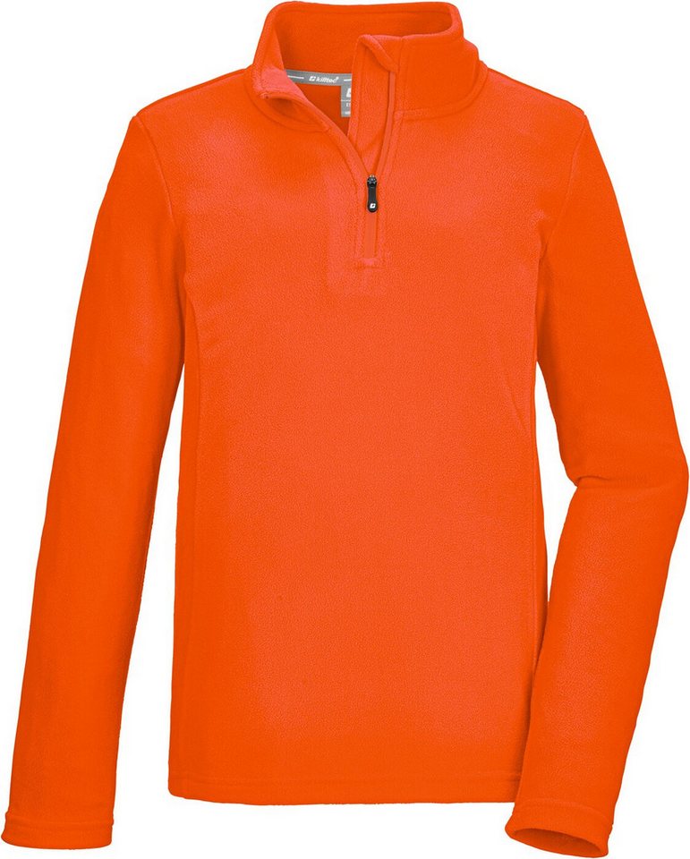 Killtec Fleeceshirt KSW 248 BYS FLC SHRT dunkelorange von Killtec
