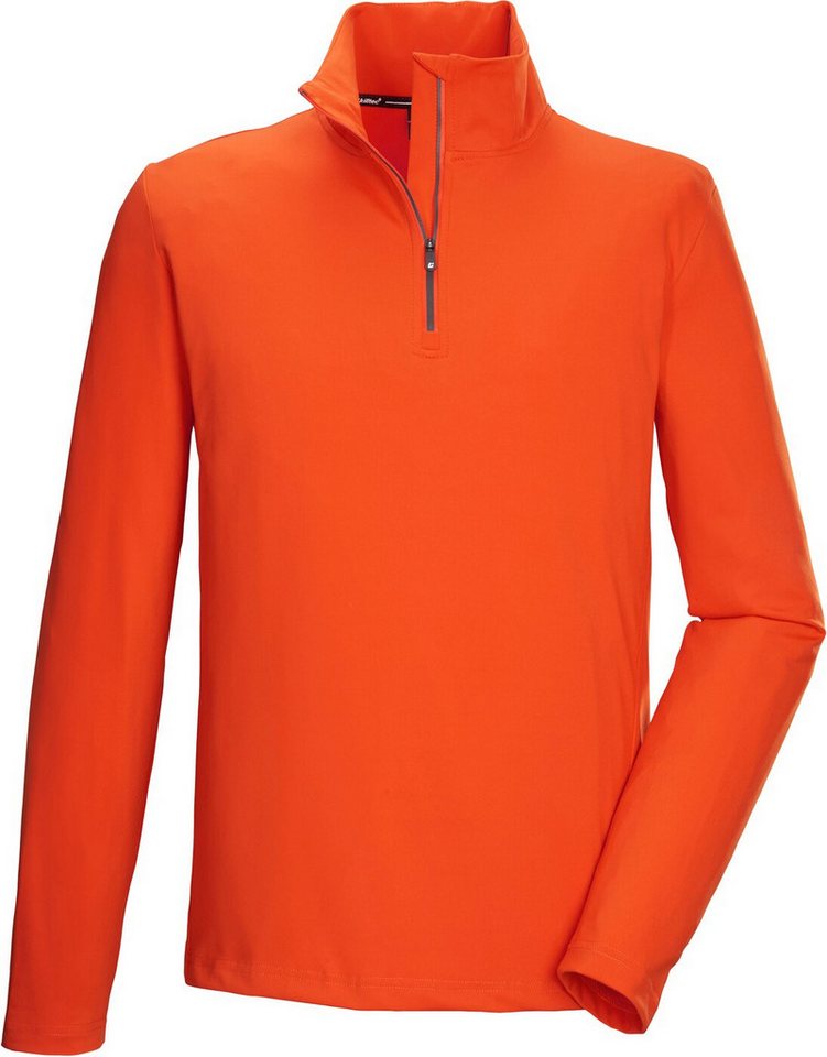 Killtec Fleeceshirt KSW 71 MN FLX SHRT dunkelorange Killtec Fleeceshirt KSW 71 MN FLX SHRT dunkelorange von Killtec