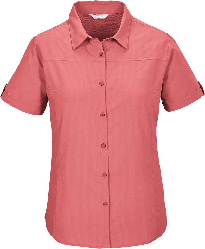 Killtec Funktionsbluse KOS 1 WMN WVN SHRT PEARL ROSE Wander Bluse Damen von Killtec