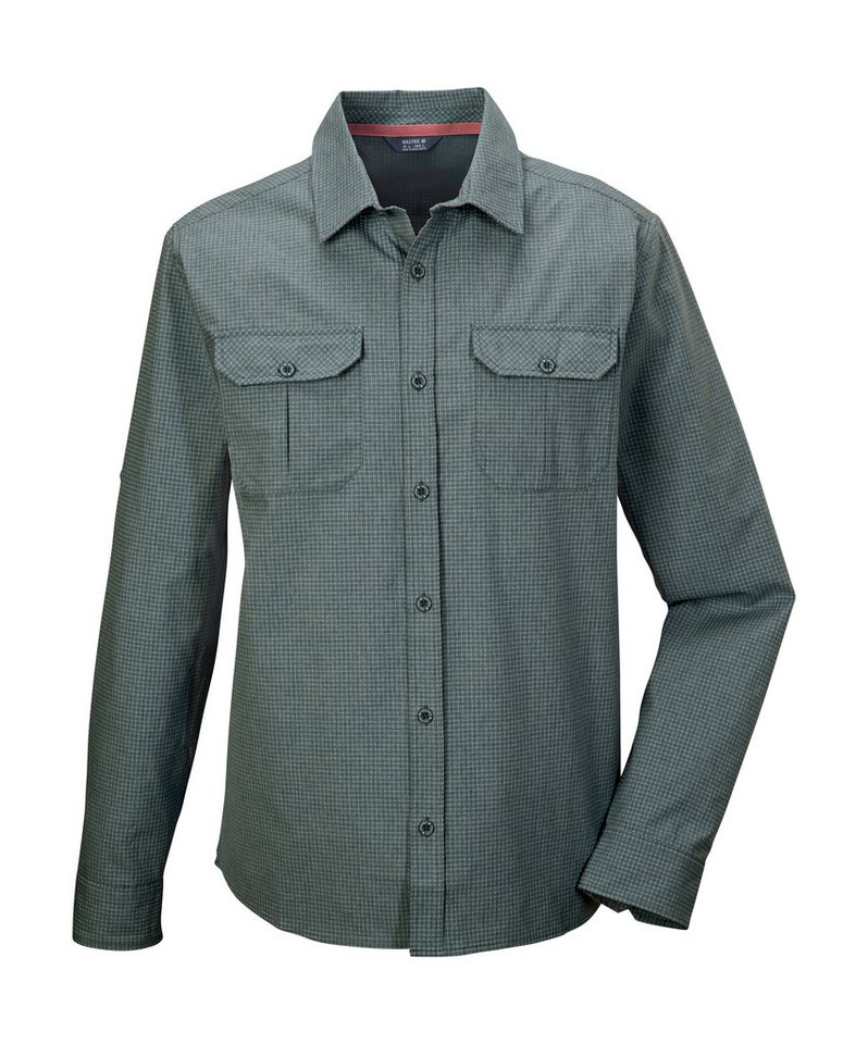 Killtec Funktionshemd KOS 48 MN WVN SHRT Atmungsaktives, wasserabweisendes, schnelltrocknendes Herren Hemd von Killtec