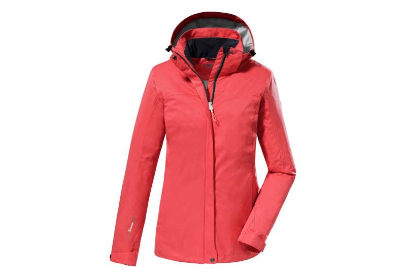 Killtec Funktionsjacke KOS 133 WMN JCKT CS Outdoorjacke, Wanderjacke mit abnehmbarer Kapuze von Killtec