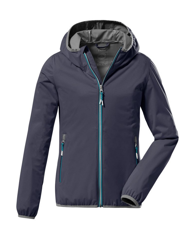 Killtec Funktionsjacke KOS 164 GRLS JCKT Ultraleichte, wasserabweisende Mädchenjacke, packbar, reflektierend von Killtec