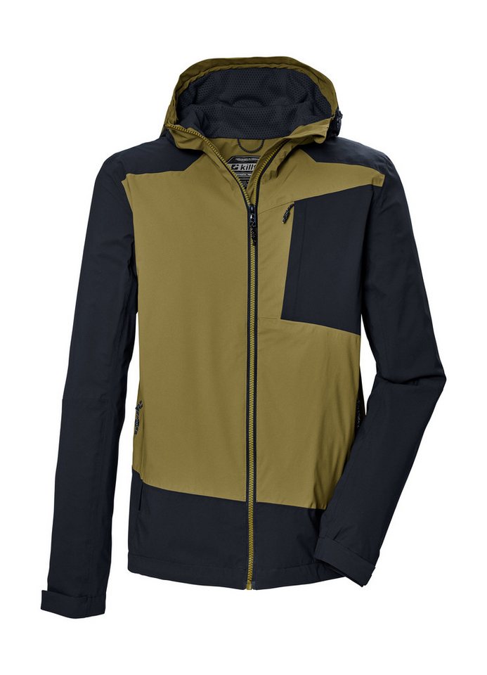 Killtec Funktionsjacke KOS 85 MN JCKT Wasserdichte, atmungsaktive Herrenjacke im Colourblock-Design von Killtec