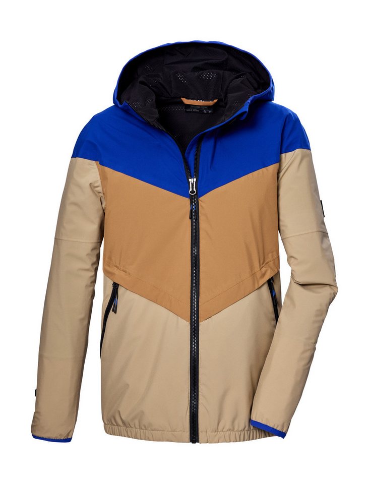 Killtec Funktionsjacke KOS 93 BYS JCKT Wind- u wasserdichte Funktionsjacke mit Kapuze, Colourblock von Killtec
