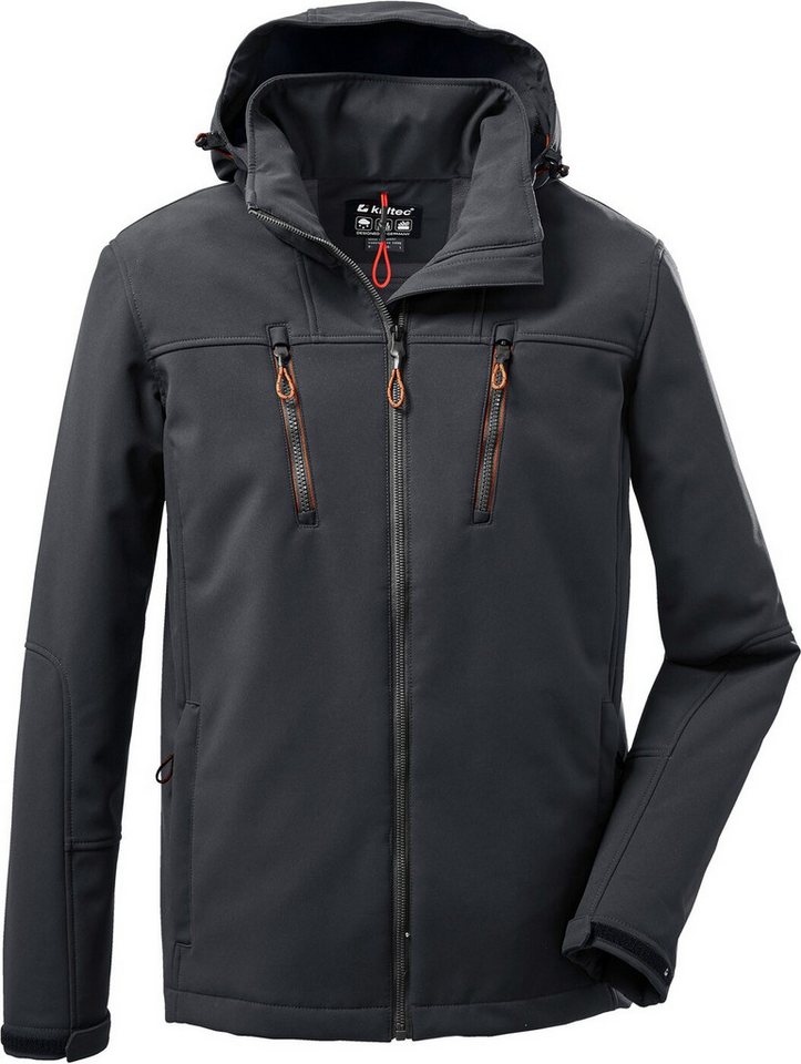 Killtec Funktionsjacke KOW 163 MN SFTSHLL JCKT SCHWARZ von Killtec