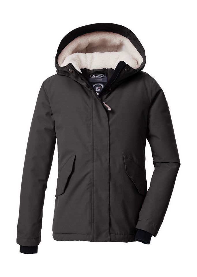 Killtec Funktionsjacke KOW 235 GRLS JCKT Wind- und wasserdichte Kids-Jacke mit Teddyfell, PFAs-frei imprägniert von Killtec