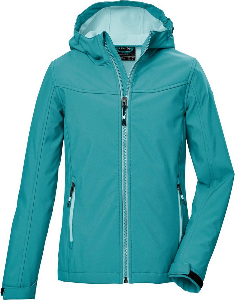 Killtec Funktionsjacke KOW 349 GRLS SFTSHLL JCKT DUNKELMINT von Killtec