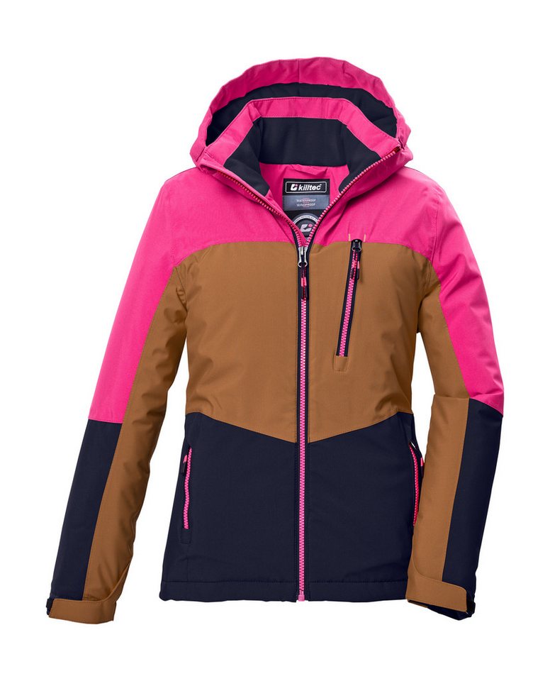 Killtec Funktionsjacke KOW 354 GRLS JCKT Wasserdichte Jacke mit Kapuze und Schneefang, PFAS-frei imprägniert von Killtec