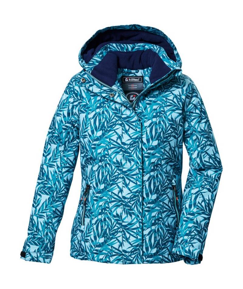 Killtec Funktionsjacke KOW 355 GRLS JCKT Wasserdichte Mädchenjacke mit Kapuze, Schneefang und Fleece von Killtec