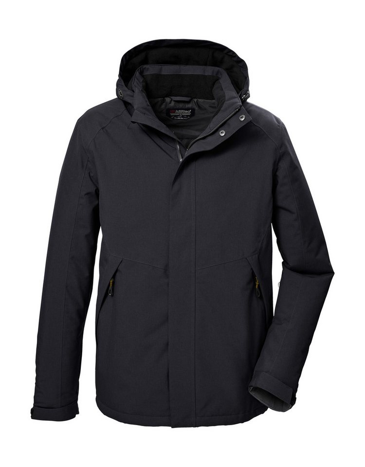 Killtec Funktionsjacke KOW 4 MN JCKT Wasser- und winddichte Herrenjacke, atmungsaktiv, abnehmbare Kapuze von Killtec