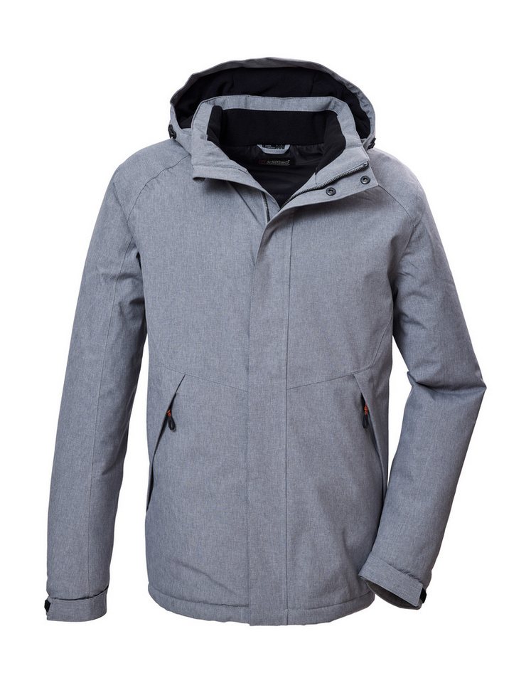 Killtec Funktionsjacke KOW 4 MN JCKT Wasser- und winddichte Herrenjacke, atmungsaktiv, abnehmbare Kapuze von Killtec