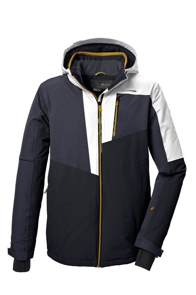 Killtec Funktionsjacke KSW 76 MN SKI JCKT CS Funktionsjacke Winterjacke mit abnehmbarer Kapuze. mit Schneefang von Killtec