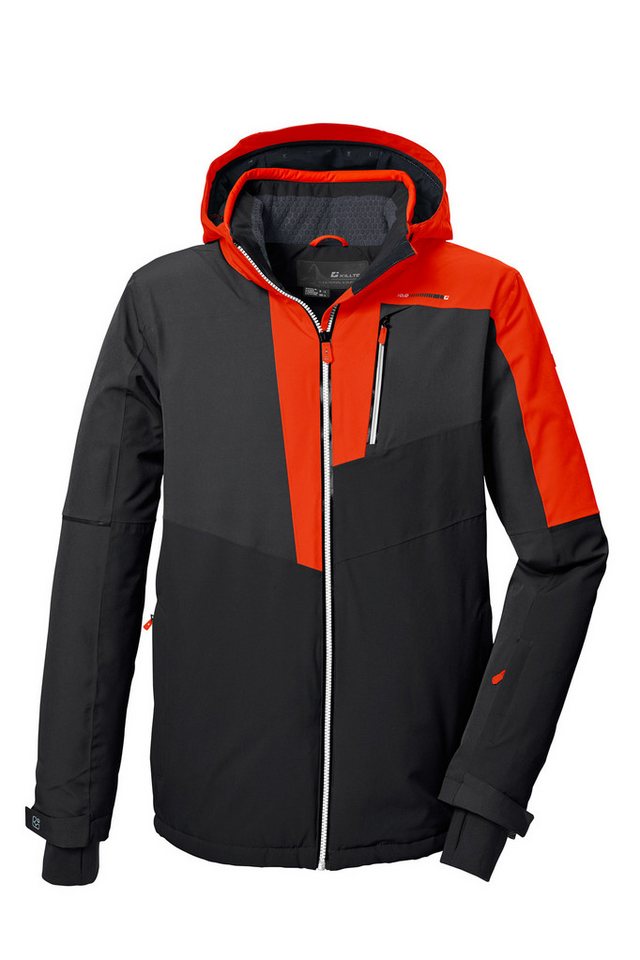 Killtec Funktionsjacke KSW 76 MN SKI JCKT CS Funktionsjacke Winterjacke mit abnehmbarer Kapuze. mit Schneefang von Killtec