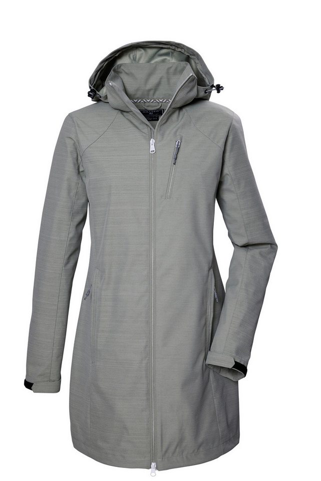 Killtec Funktionsmantel KOS 57 WMN SFTSHLL PRK CS Outdoorparka, Softshellmantel von Killtec