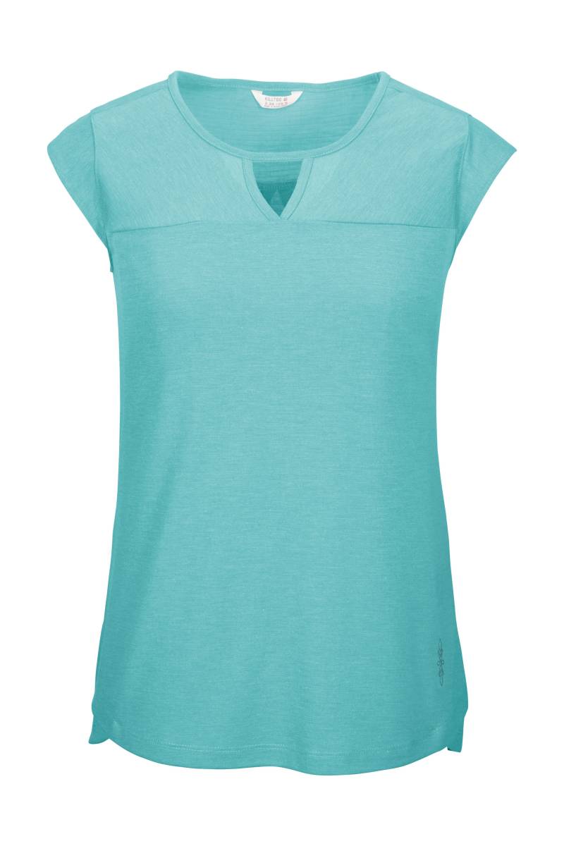 Killtec Funktionstop "KOS 76 WMN TP", Schnelltrocknendes Damen-Top mit femininem Ausschnitt und Raffung von Killtec