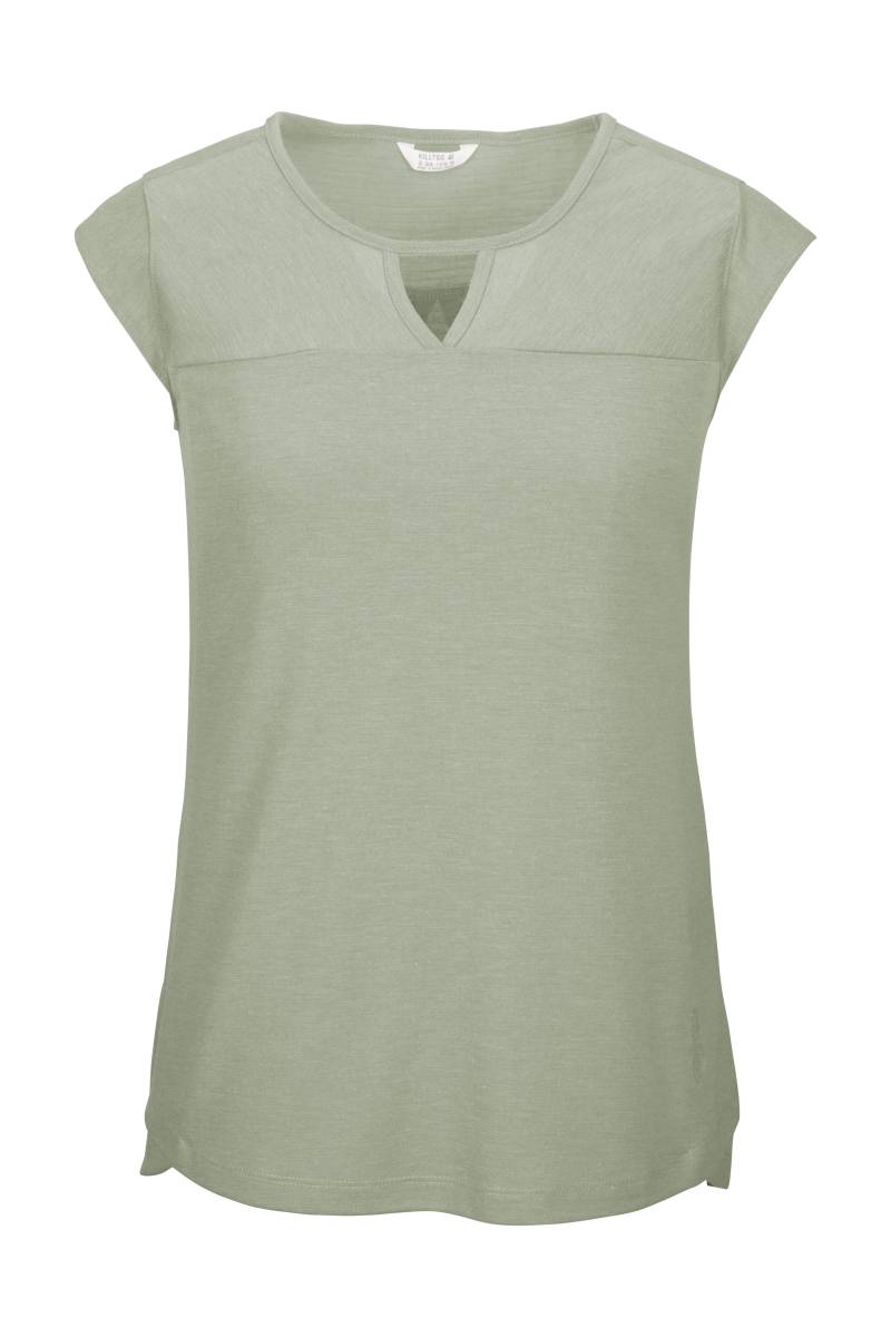 Killtec Funktionstop "KOS 76 WMN TP" Schnelltrocknendes Damen-Top mit femininem Ausschnitt und Raffung von Killtec