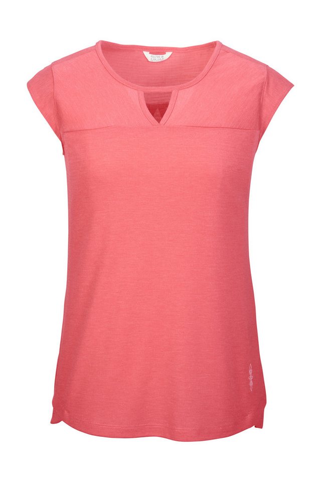 Killtec Funktionstop KOS 76 WMN TP Schnelltrocknendes Damen-Top mit femininem Ausschnitt und Raffung von Killtec