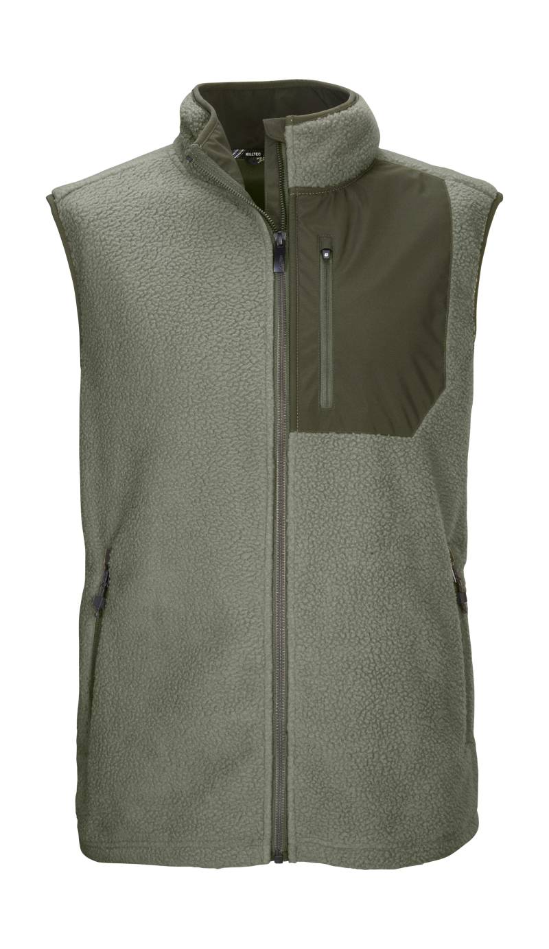Killtec Funktionsweste "KOW 76 MN VST" Herren Sherpa Fleecejacke mit Stehkragen, Zipper-Taschen, Kinnschutz von Killtec
