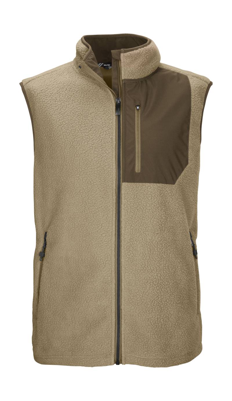 Killtec Funktionsweste "KOW 76 MN VST" Herren Sherpa Fleecejacke mit Stehkragen, Zipper-Taschen, Kinnschutz von Killtec