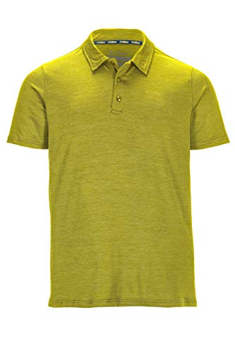 Killtec Herren Lilleo MN PL SHRT Funktions Poloshirt, dunkellime, M von Killtec