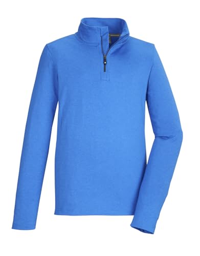 Killtec Jungen Fleecepullover KSW 185 BYS FLC SHRT, Farbe:neon Blue, Größe:116 von Killtec