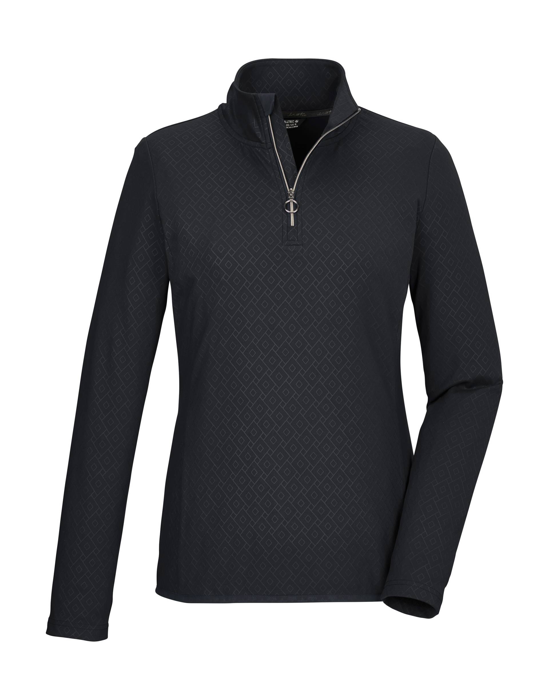 Killtec Langarmshirt "KSW 321 WMN LS SHRT", Elastisches Damen Powerstretchshirt mit Stehkragen und Kinnschutz Killtec Langarmshirt "KSW 321 WMN LS SHRT", Elastisches Damen Powerstretchshirt mit Stehkragen und Kinnschutz von Killtec