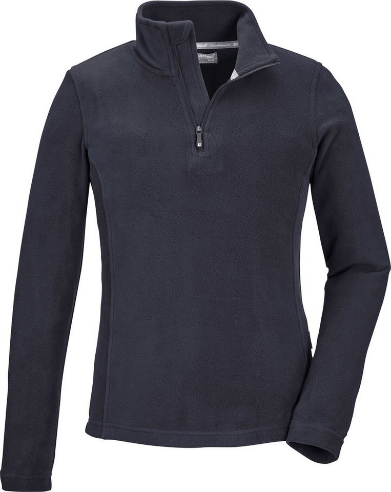 Killtec Longsleeve KSW 188 GRLS FLC SHRT SCHWARZ BLAU von Killtec