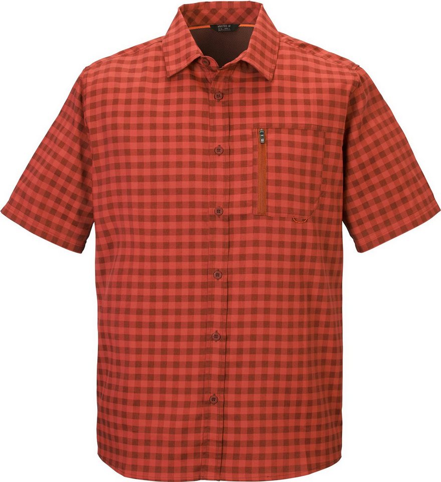 Killtec Outdoorhemd KOS 44 MN WVN SHRT ROTES OCKER von Killtec