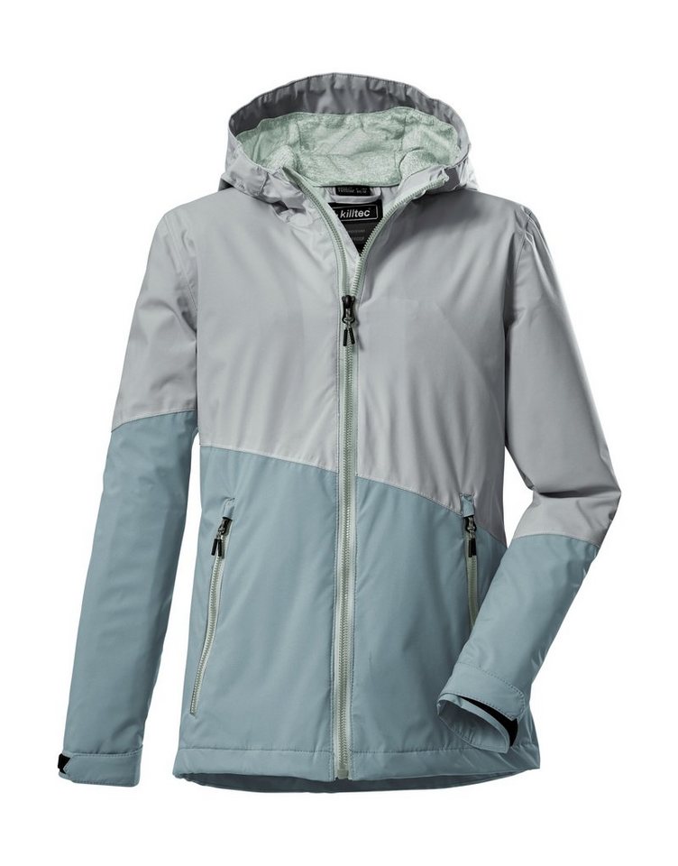 Killtec Outdoorjacke KOS 206 GRLS JCKT Wasserdichte, atmungsaktive Funktionsjacke mit verstellbarer Passform von Killtec