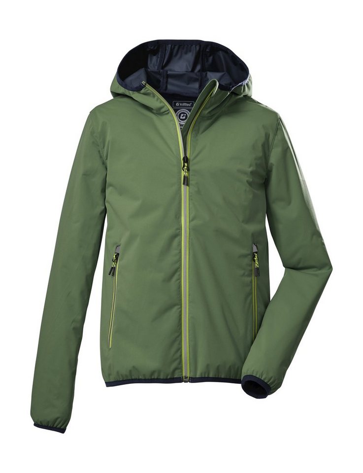Killtec Outdoorjacke KOS 230 BYS JCKT Packbare, wasserdichte Kinder Jacke mit Kapuze von Killtec