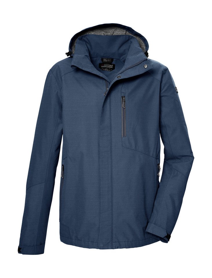 Killtec Outdoorjacke KOS 256 MN JCKT_CARLEB Wasser- und winddichte Herrenjacke, atmungsaktiv, abnehmbare Kapuze von Killtec