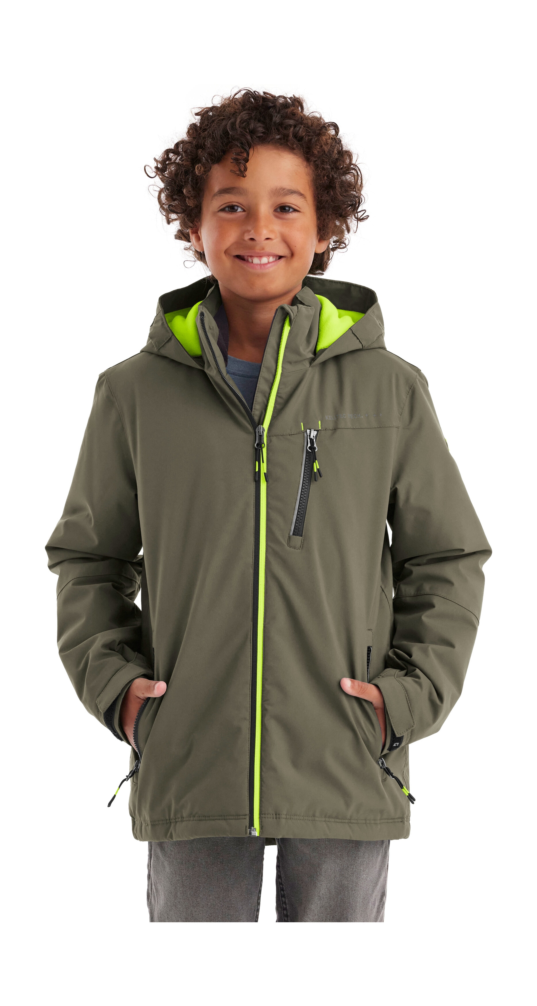 Killtec Outdoorjacke "KOW 159 BYS JCKT", Wasser- und winddichte Kids Winterjacke mit Fleece-Futter Killtec Outdoorjacke "KOW 159 BYS JCKT", Wasser- und winddichte Kids Winterjacke mit Fleece-Futter von Killtec