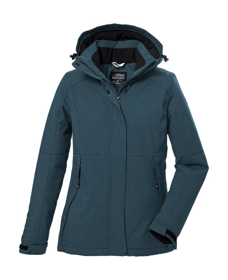 Killtec Outdoorjacke "KOW 37 WMN JCKT" Wasserdichte Damen Funktionsjacke mit abnehmbarer Kapuze von Killtec