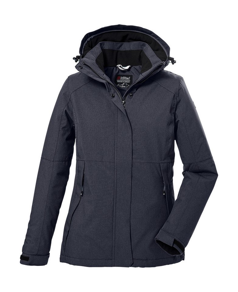 Killtec Outdoorjacke KOW 37 WMN JCKT Wasserdichte Damen Funktionsjacke mit abnehmbarer Kapuze von Killtec