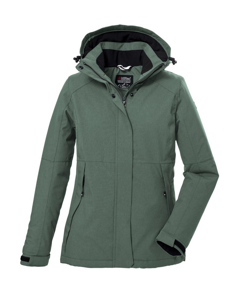 Killtec Outdoorjacke KOW 37 WMN JCKT Wasserdichte Damen Funktionsjacke mit abnehmbarer Kapuze von Killtec