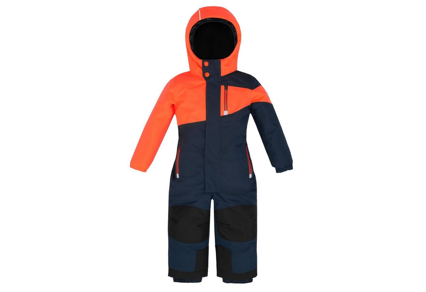 Killtec Schneeoverall Kinder Skioverall Schneeanzug dunkelnavy/neon orange Gr. 92-128 von Killtec