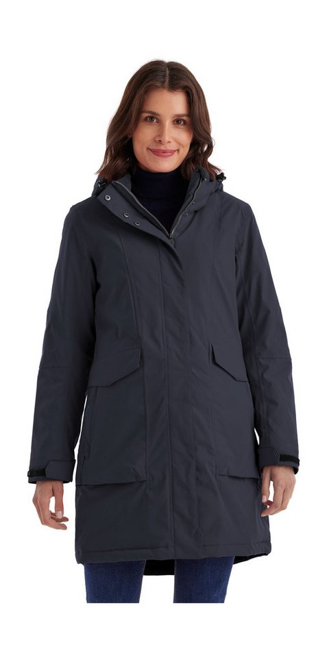 Killtec Parka Damen Funktionsparka Wasserdichter, atmungsaktiver Damenparka mit abnehmbarer Kapuze von Killtec
