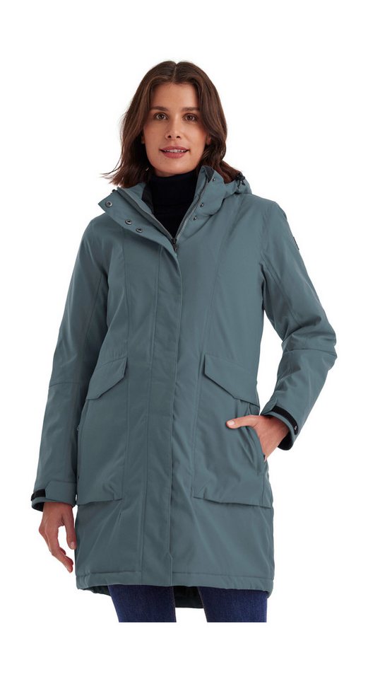 Killtec Parka Damen Funktionsparka Wasserdichter, atmungsaktiver Damenparka mit abnehmbarer Kapuze von Killtec